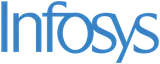 Infosys corporate logo, highlighting global systems integrators hiring tech professionals.